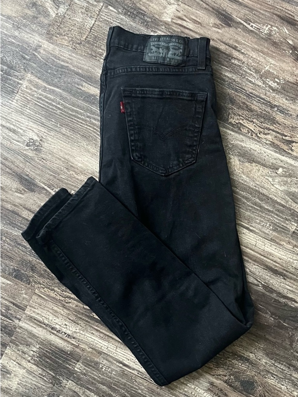 Levi's Men's Black Slim Jeans - Classic Slim Fit